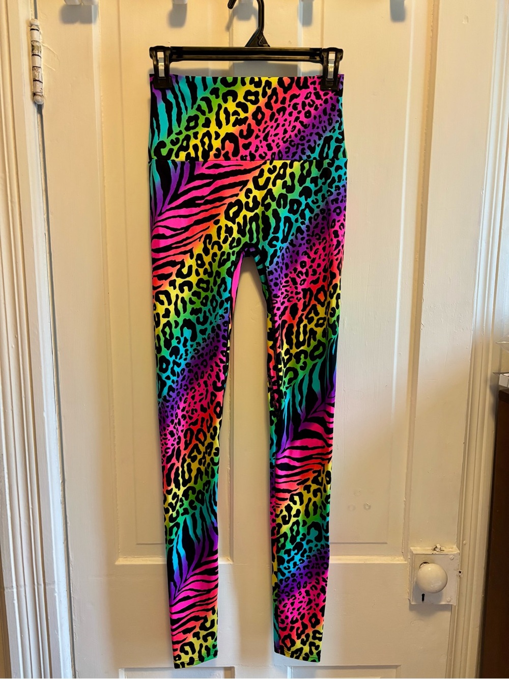 K-Deer Wild n Free Rainbow Animal Print Legging Medium